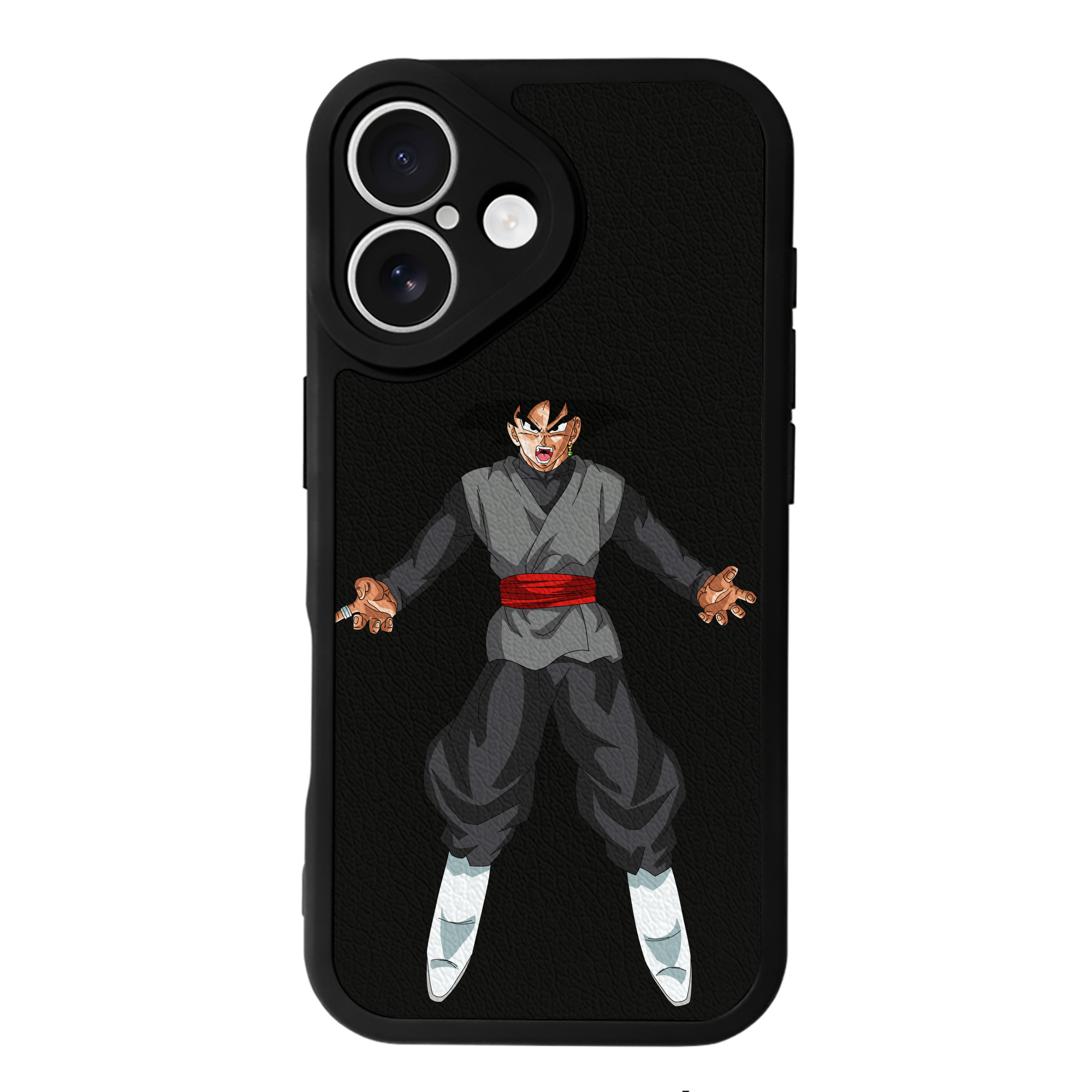 （画像用） ドラゴンボール ベジータ四世（Bejīta Yonsei）DRAGON BALL Vegeta IV 【iPhone 16シリーズ対応】シリコンスマホケース（レザー調） 材質：シリコン